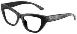 Monturas - Dolce & Gabbana - DG3412 - 501  BLACK