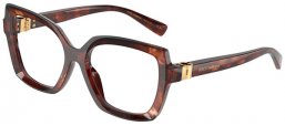 Monturas - Dolce & Gabbana - DG3413 - 3222  HAVANA RED