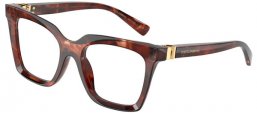 Monturas - Dolce & Gabbana - DG3417 - 3222  HAVANA RED