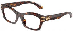 Monturas - Dolce & Gabbana - DG3420 - 502  HAVANA