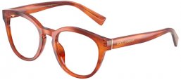 Monturas - Dolce & Gabbana - DG3421 - 3221  STRIPED GINGER