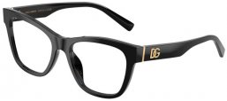Monturas - Dolce & Gabbana - DG3430 - 501  BLACK