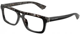 Monturas - Dolce & Gabbana - DG3431 - 3403  BLACK ON HAVANA GREY