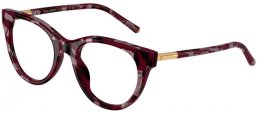 Monturas - Dolce & Gabbana - DG3433 - 3464  PEARL HAVANA PURPLE