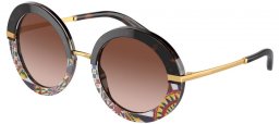 Sunglasses - Dolce & Gabbana - DG4393 - 327813  HAVANA PRINT CARRETTO // BROWN GRADIENT