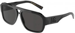 Sunglasses - Dolce & Gabbana - DG4403 - 501/87 BLACK // DARK GREY