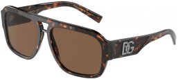 Sunglasses - Dolce & Gabbana - DG4403 - 502/73 HAVANA // DARK BROWN
