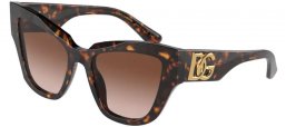 Gafas de Sol - Dolce & Gabbana - DG4404 - 502/13 HAVANA // BROWN GRADIENT