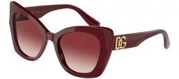 Gafas de Sol - Dolce & Gabbana - DG4405 - 30918H BORDEAUX // CLEAR GRADIENT DARK BRANDY