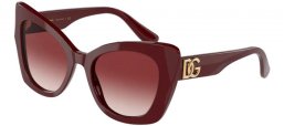 Lunettes de soleil - Dolce & Gabbana - DG4405 - 30918H BORDEAUX // CLEAR GRADIENT DARK BRANDY