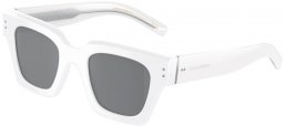 Sunglasses - Dolce & Gabbana - DG4413 - 337440 WHITE // GREY MIRROR BLACK