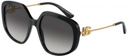 Gafas de Sol - Dolce & Gabbana - DG4421 - 501/8G BLACK // GREY GRADIENT