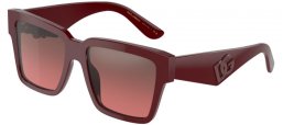 Sunglasses - Dolce & Gabbana - DG4436 - 30917E  BURGUNDY // PINK GRADIENT MIRROR SILVER