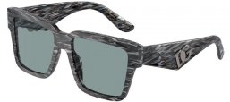 Sunglasses - Dolce & Gabbana - DG4436 - 318787  STRIPED BLACK // GREY