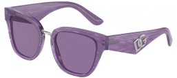 Gafas de Sol - Dolce & Gabbana - DG4437 - 34071A  FLEUR PURPLE // VIOLET