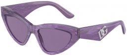 Lunettes de soleil - Dolce & Gabbana - DG4439 - 34071A  FLEUR PURPLE // VIOLET