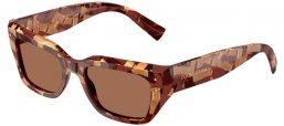 Gafas de Sol - Dolce & Gabbana - DG4462 - 346273  PEARL HAVANA BROWN // DARK BROWN
