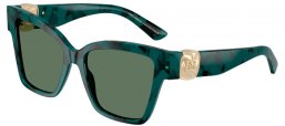 Gafas de Sol - Dolce & Gabbana - DG4470 - 3460/2 PEARL HAVANA PETROLEUM // DARK GREEN