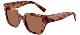 Gafas de Sol - Dolce & Gabbana - DG4471 - 346273  PEARL HAVANA BROWN // DARK BROWN