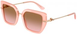 Lunettes de soleil - Dolce & Gabbana - DG4474 - 343611  WHITE PINK // PINK GRADIENT GREY