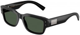Sunglasses - Dolce & Gabbana - DG4483 - 28209A  BRUSHED BLACK // DARK GREEN POLARIZED