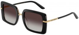 Gafas de Sol - Dolce & Gabbana - DG4491 - 32998G  BLACK ON LEOPARD BROWN // GREY GRADIENT