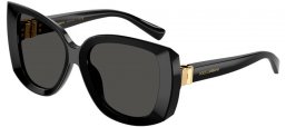 Sunglasses - Dolce & Gabbana - DG4495 - 501/87 BLACK // DARK GREY