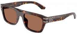 Gafas de Sol - Dolce & Gabbana - DG4496 - 502/73 HAVANA // DARK BROWN