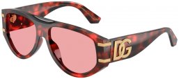 Gafas de Sol - Dolce & Gabbana - DG4499 - 335884  HAVANA RED // LIGHT VIOLET