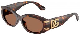 Sunglasses - Dolce & Gabbana - DG4502 - 502/73 DARK HAVANA // DARK BROWN