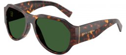Gafas de Sol - Dolce & Gabbana - DG4504 - 502/71 HAVANA // DARK GREEN