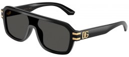 Sunglasses - Dolce & Gabbana - DG4507 - 501/87 BLACK // DARK GREY