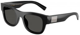 Sunglasses - Dolce & Gabbana - DG4509 - 501/87 BLACK // DARK GREY