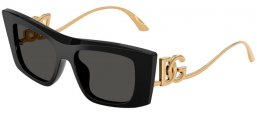Gafas de Sol - Dolce & Gabbana - DG4510 - 501/87 BLACK // DARK GREY