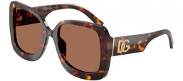 Gafas de Sol - Dolce & Gabbana - DG4513 - 502/73 HAVANA // DARK BROWN