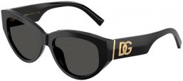 Gafas de Sol - Dolce & Gabbana - DG4514 - 501/87 BLACK // DARK GREY
