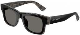 Gafas de Sol - Dolce & Gabbana - DG4515 - 3403/1 BLACK ON HAVANA GREY // GREY