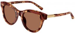 Gafas de Sol - Dolce & Gabbana - DG4518 - 346273  PEARL HAVANA BROWN // DARK BROWN