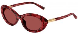 Gafas de Sol - Dolce & Gabbana - DG4519 - 346375  PEARL HAVANA RED // DARK VIOLET