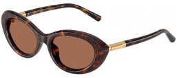 Gafas de Sol - Dolce & Gabbana - DG4519 - 502/73 HAVANA // DARK BROWN