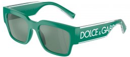 Sunglasses - Dolce & Gabbana - DG6184 - 331182  GREEN // PETROLEUM GREEN MIRROR SILVER