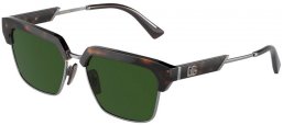 Lunettes de soleil - Dolce & Gabbana - DG6185 - 502/71  HAVANA // DARK GREEN