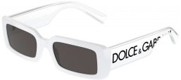 Sunglasses - Dolce & Gabbana - DG6187 - 331287  WHITE // DARK GREY