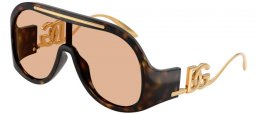 Gafas de Sol - Dolce & Gabbana - DG6202 - 502/93  DARK HAVANA // LIGHT BROWN