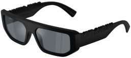 Gafas de Sol - Dolce & Gabbana - DG6203 - 25256G  MATTE BLACK // LIGHT GREY MIRROR BLACK