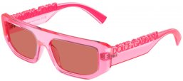 Gafas de Sol - Dolce & Gabbana - DG6203 - 314875  TRANSPARENT PINK // RED