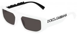 Gafas de Sol - Dolce & Gabbana - DG6203 - 331287  WHITE // DARK GREY