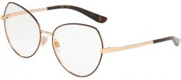 Monturas - Dolce & Gabbana - DG1320 - 1320 GOLD MATTE BROWN