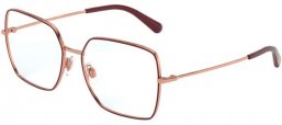 Lunettes de vue - Dolce & Gabbana - DG1323 - 1333 GOLD BORDEAUX