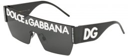 Lunettes de soleil - Dolce & Gabbana - DG2233 - 01/87 BLACK // GREY